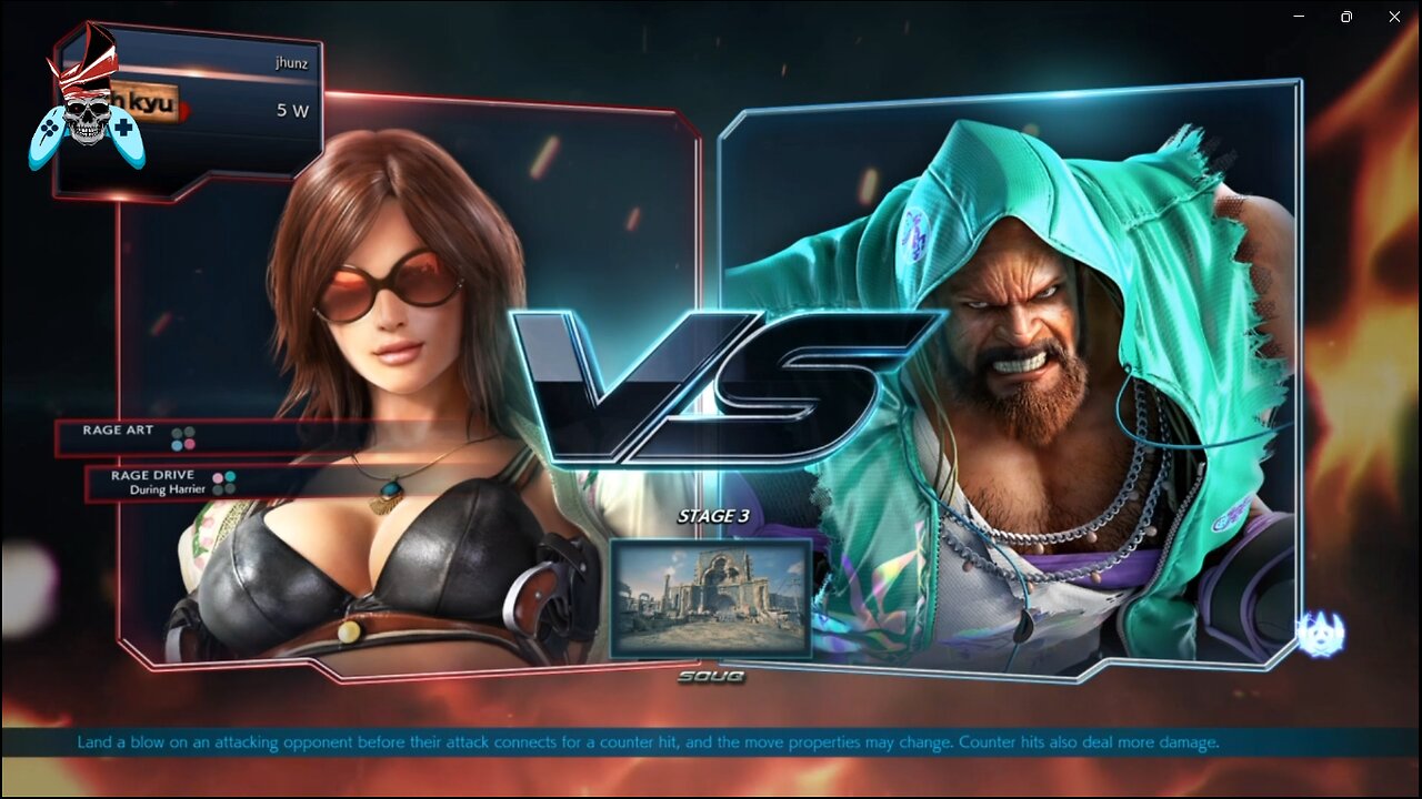 TEKKEN 7 Katarina rage art