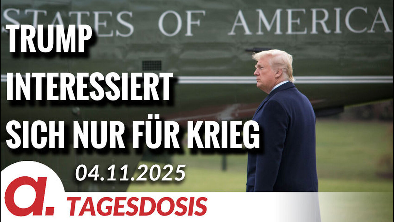 Trump interessiert sich nur für Krieg | Von Thomas Röper
