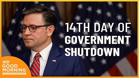 Government Shutdown Enters 14th Day; Trump Set to Meet with Zelenskyy