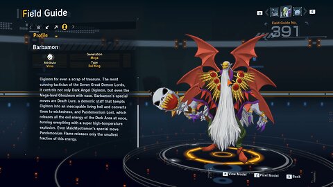 barbamon all digivolution/de-digivolution/profile Digimon Story Time Stranger