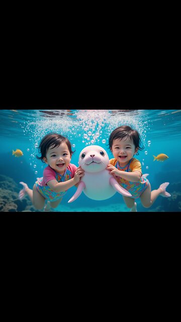 Kids' Underwater Adventure with a Cute Seal! 🦭🌊😊