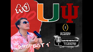 CFP National Championship Miami v. Indiana Watch Along!