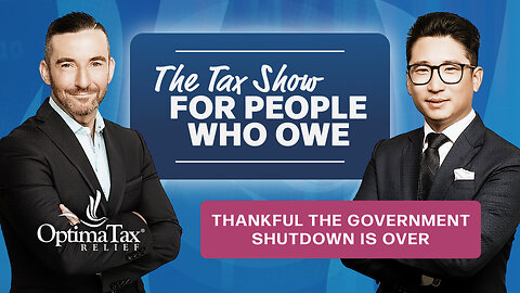 Thankful the Government Shutdown is Finally Over