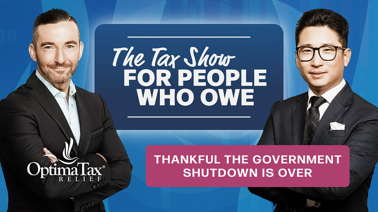 Thankful the Government Shutdown is Finally Over