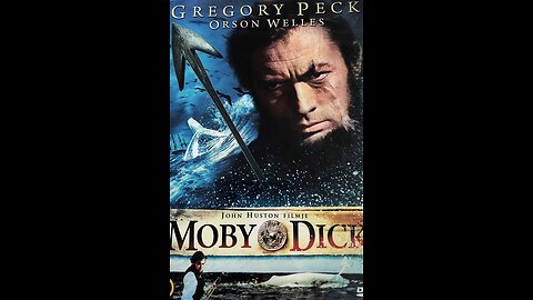 Moby Dick 1956 stars Gregory Peck, Richard Basehart, and Leo Genn