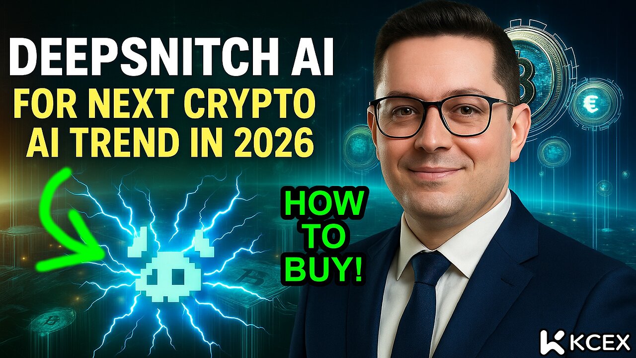 Best New Crypto AI Coin To Buy for 2026?? DeepSnitch AI is My Pick 🚀