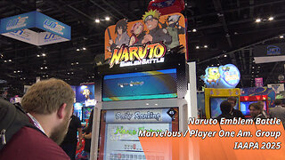 Naruto Emblem Battle Brings Japanese Arcade Card Fighting To North America [IAAPA 2025]