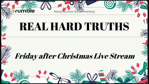 Friday After Christmas Chill Stream Special - 12/26/25