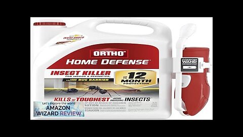 Ortho Home Defense Insect Killer for Indoor & Perimeter2 with Comfort Wand Review