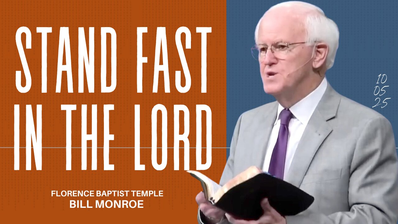 STAND FAST IN THE LORD (Philippians 4:1)