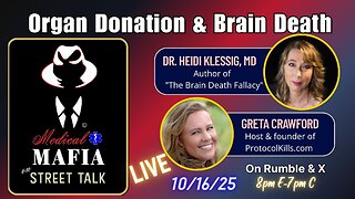 Medical Mafia with Greta Crawford 10-16-2025