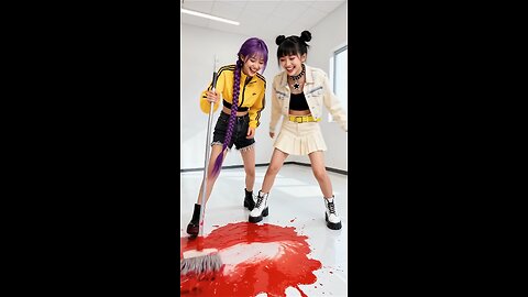 RUMI AND ZOEY ALMOST GOT ARRESTED😱😂 #funny #viralvideo