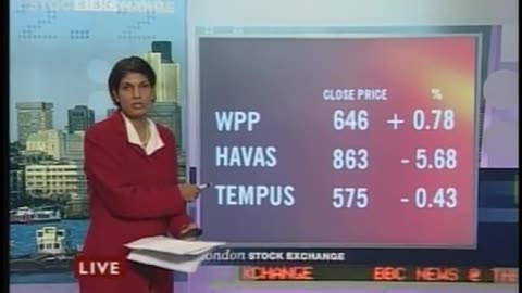 BBC World Business Report BBC September 11, 2001 730am-745am BST