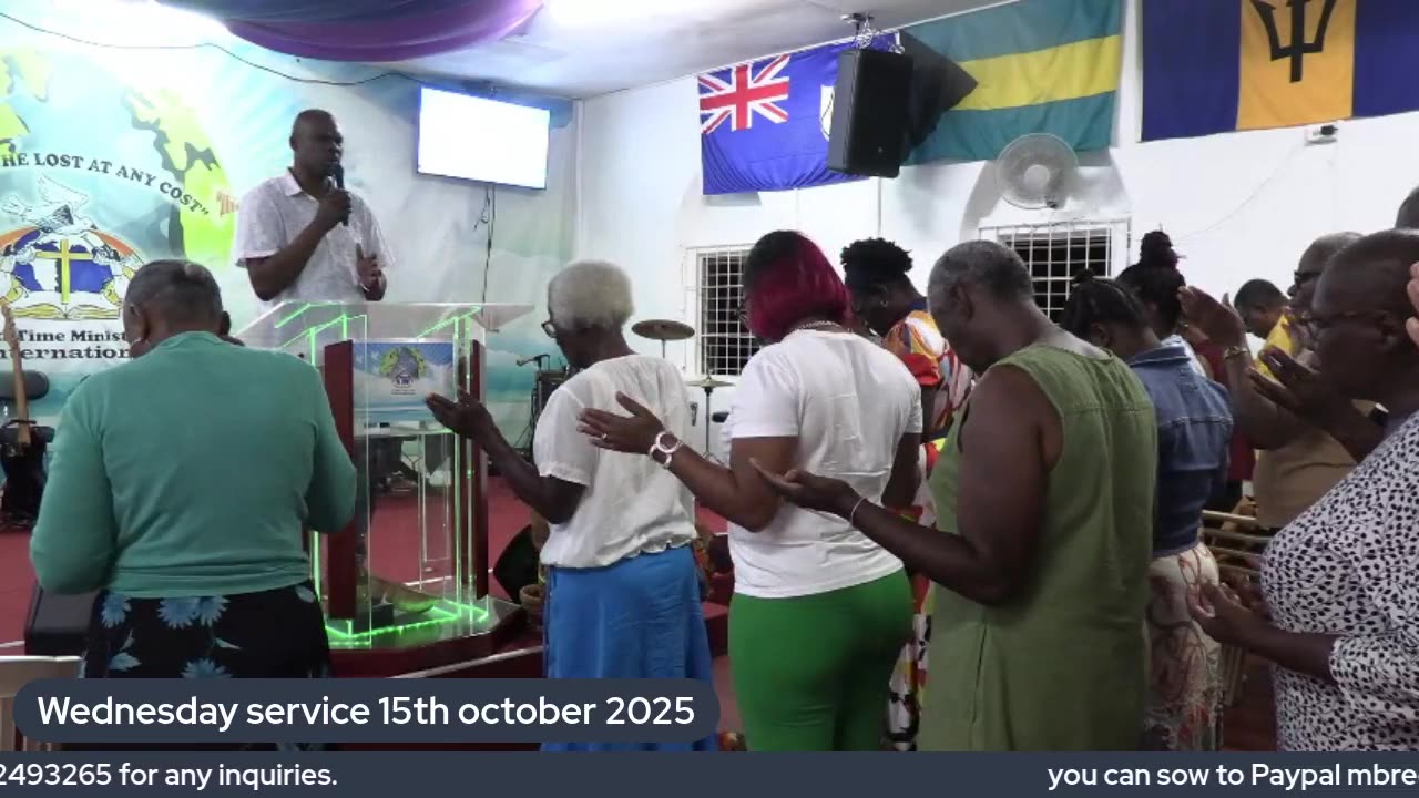 Wednesday service 15th october 2025