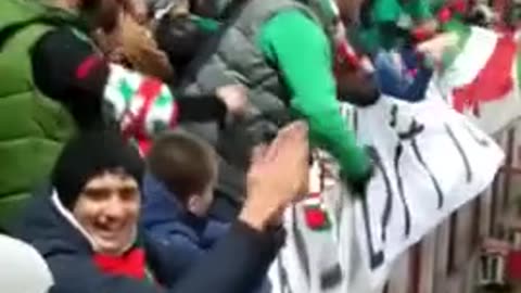 Football fan evades security