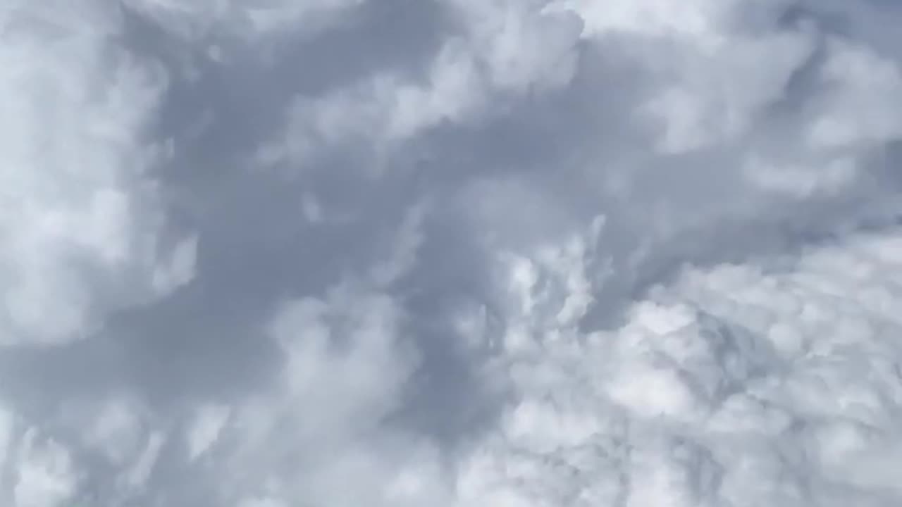 Flight through the clouds _2