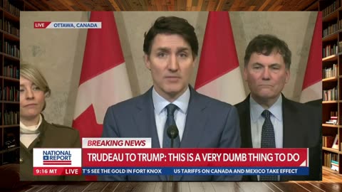 TRUMP TRUMPED TRUDEAU