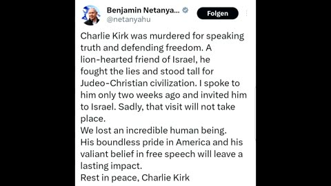 Attentat auf Charlie Kirk: Israelische Verbindung? - Predictive Programming? - Okkulte Symbolik?