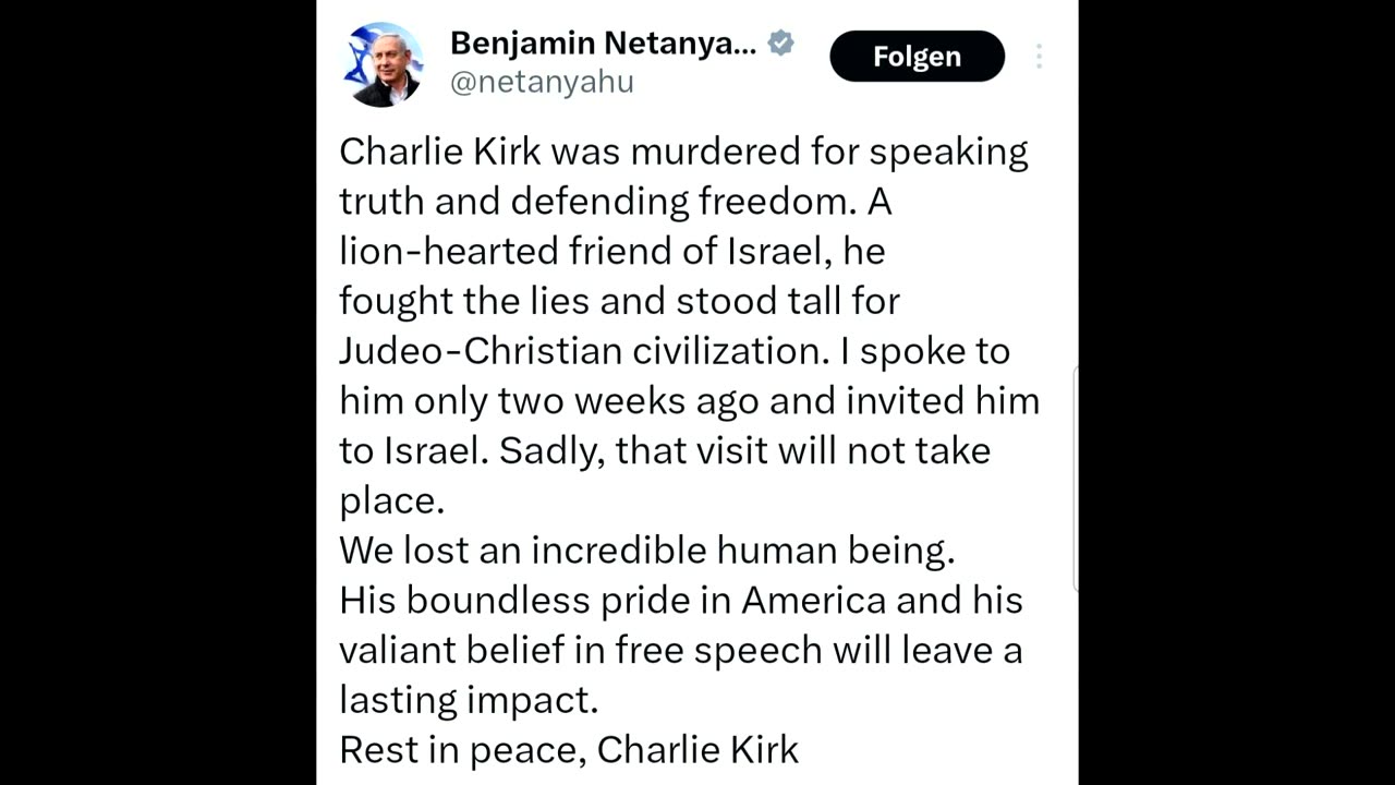 Attentat auf Charlie Kirk: Israelische Verbindung? - Predictive Programming? - Okkulte Symbolik?