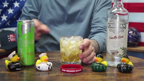 Lowell Beaverson - Cruzan Vanilla Rum & Red Bull Curuba & Elderflower Energy Drink