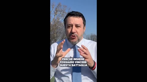 Salvini - Tanti italiani che chiedono pace (06.03.25)