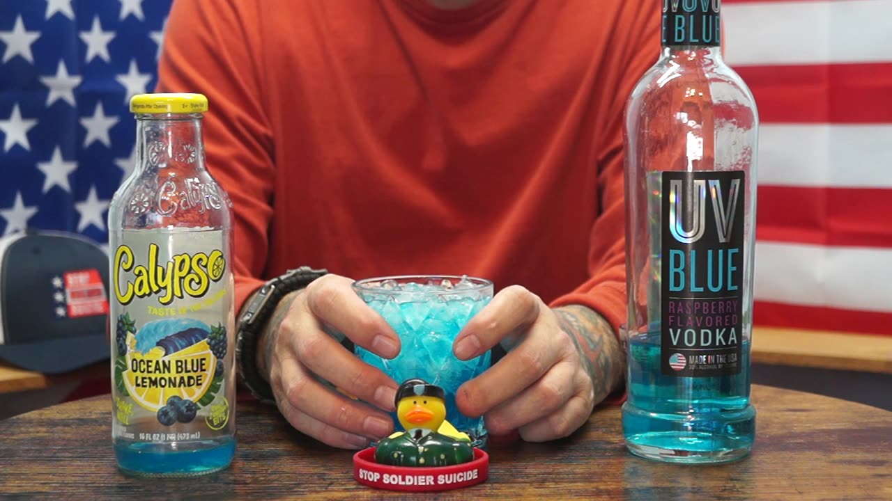 Walter Borst - UV Raspberry Vodka & Calypso Ocean Blue Lemonade