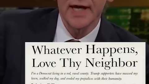 Whatever Happens, Love Thy Neighbor