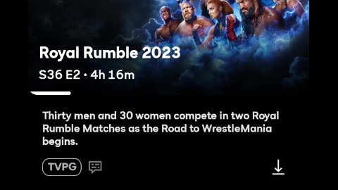 Wwe Royal Rumble 2023