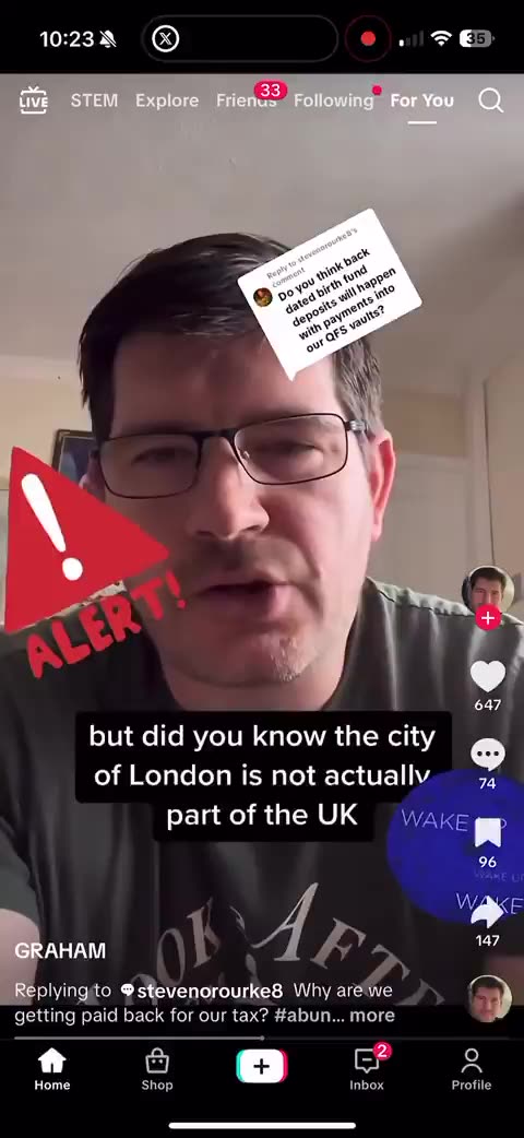 IRS Fake Crown Corporation Going Down - Graham from TikTok explains why the IRS is going down