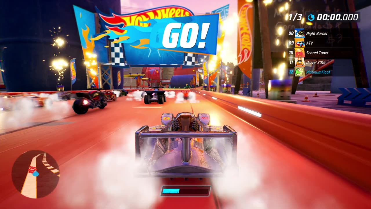 Hot Wheels Unleashed 2: Turbocharged - Gas Station - Graffiti and skates