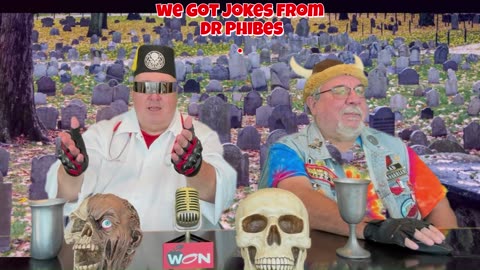 Cemetery Cinema Presents This Weeks Jokes from Dr Phibes!