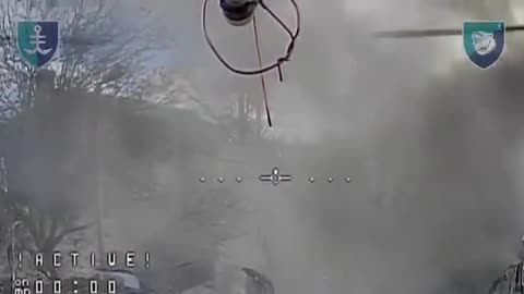 UAV crews of the 2nd Battalion of the 35th Separate Marine Brigade are preventing the Russian