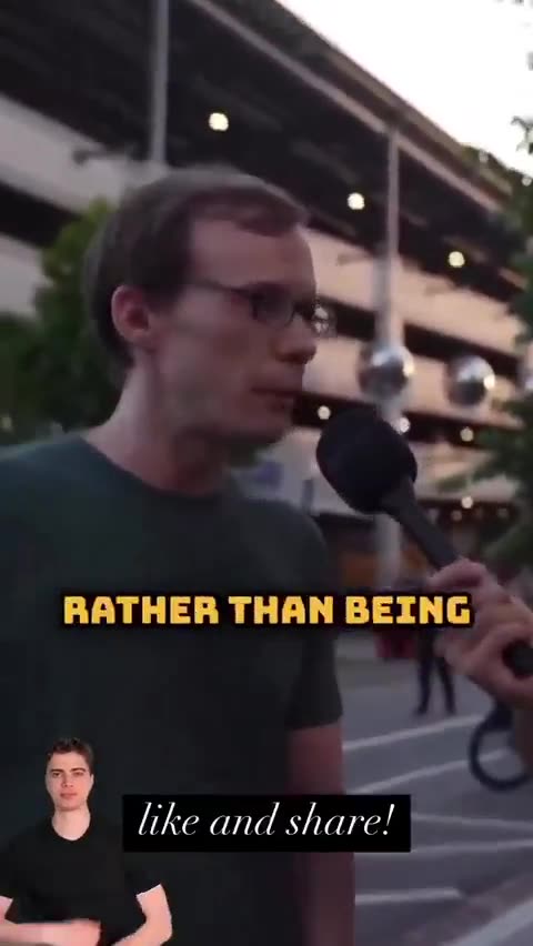 Random man on the street comprehensively dismantles the man-made climate change narrative..