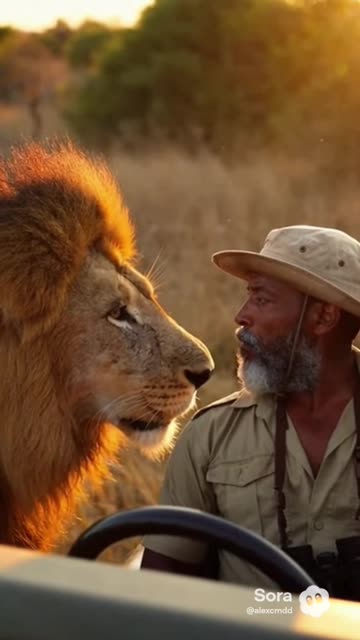 He Thought the Lion Was Attacking... Then He Saw THIS! 😱