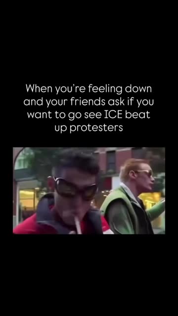 🍿 Let’s go watch ICE protesters FAFO 🫠