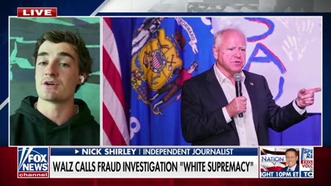 Nick Shirley "hạ gục" Tim Walz, khi ông ta gọi bất cứ ai chỉ ra gian lận của người Somalia...