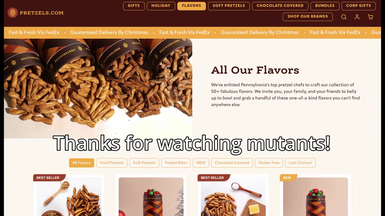 Pretzels.com - Food Review