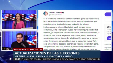 ELECCIONES EN NEW YORK:TRUMP Y ELON MUSK APOYAN A CUOMO,MAMDANI LES RESPONDE
