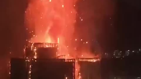 Death toll rises to 44 in massive fire which engulfed high-rise residential towers