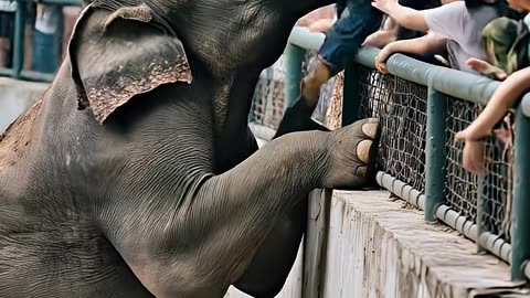Unbelievable! Elephant Becomes a Real-Life Hero for a Child