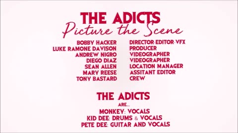 THE ADICTS - Picture the scene (Subtítulos español-inglés)