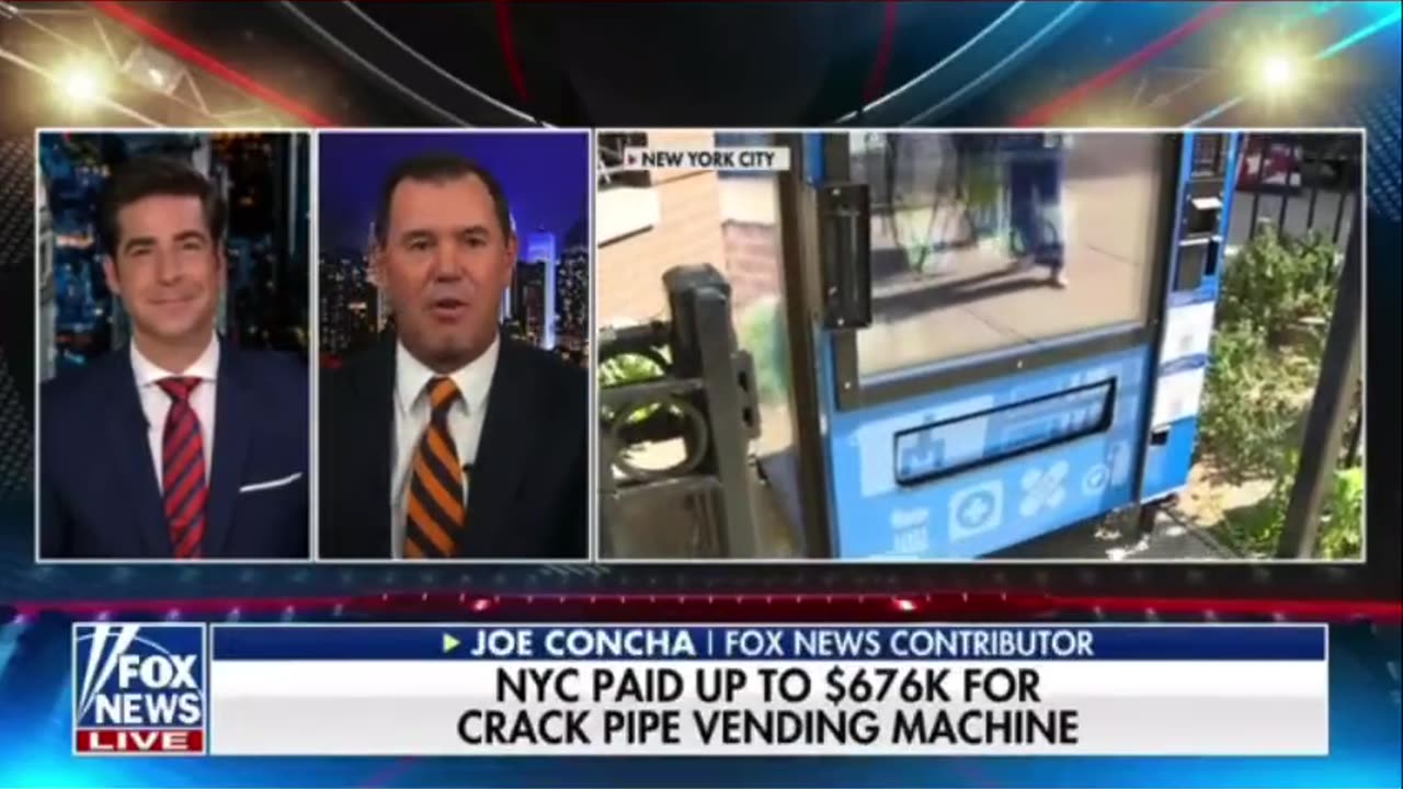 NYC spent $676,000 of tax payers money for a single crack pipe vending machine