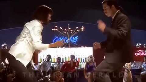 The iconic Pulp Fiction dance was completely improvised
