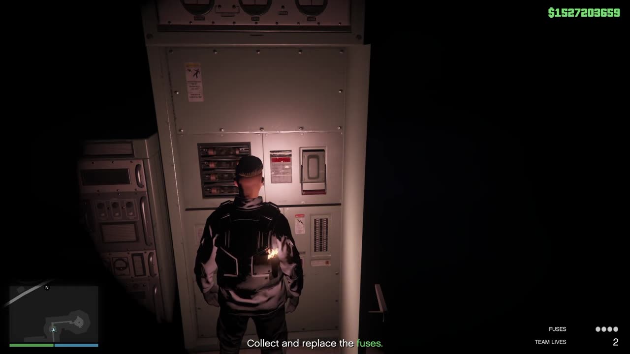 Search the loading bay for intel - Grand Theft Auto V