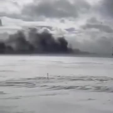 ‼️BREAKING: New footage showing the crash of the Delta Air Lines plane at Toronto Airport.