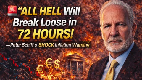 📉🔥Peter Schiff: Inflation Explosion Coming – Central Banks Lose Control