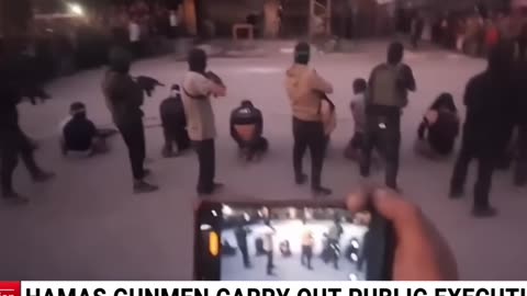 Hamas Gunmen Carry Out Public Executions