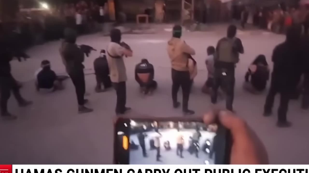 Hamas Gunmen Carry Out Public Executions