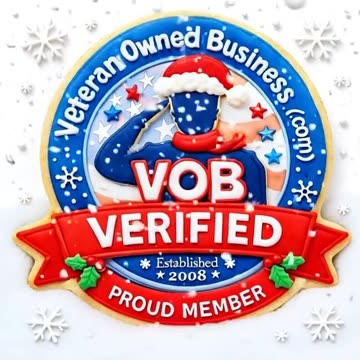 Veteran Owned Business’ Christmas sugar cookie video! 🍪🎄