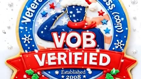 Veteran Owned Business’ Christmas sugar cookie video! 🍪🎄